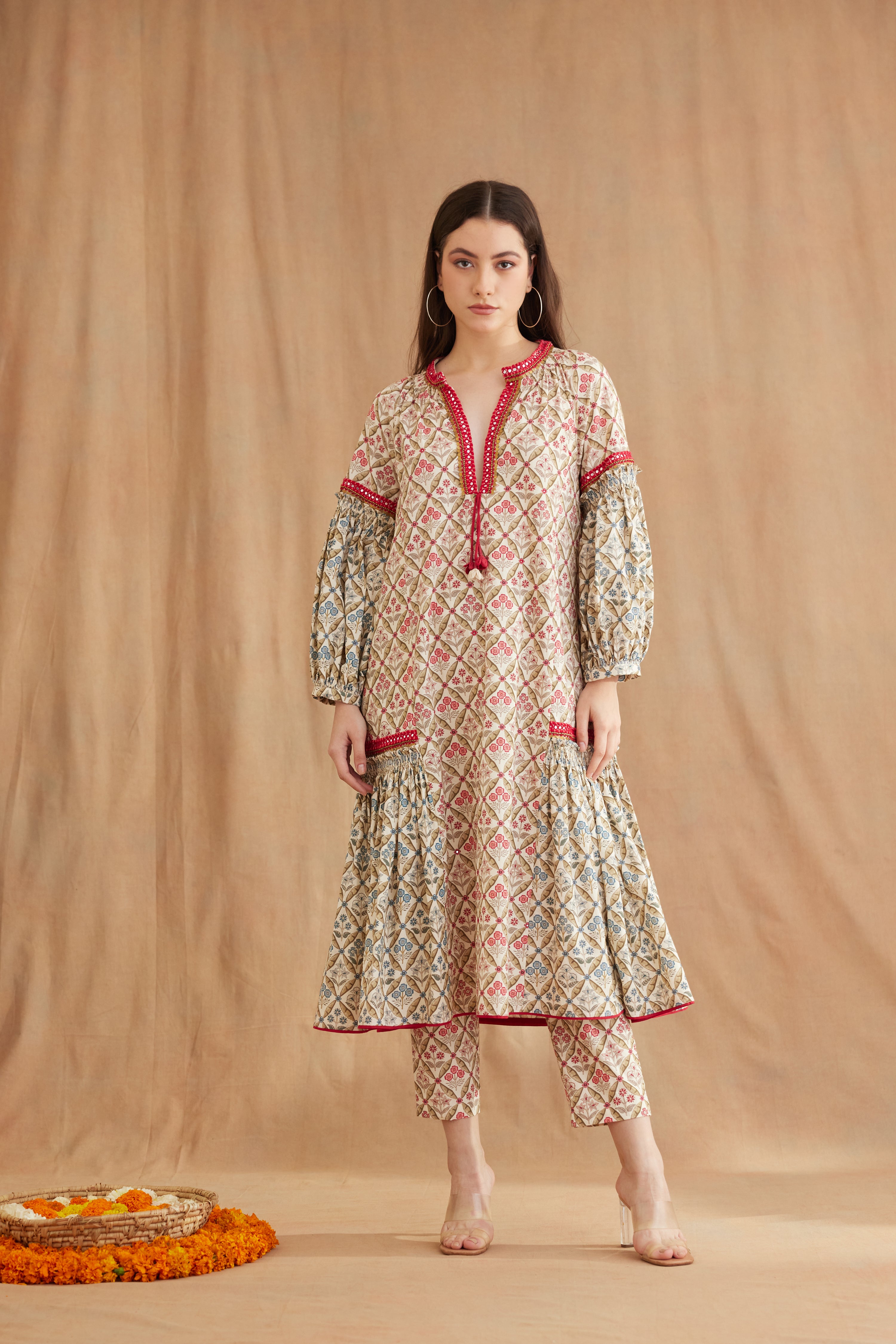 Bespoke mughal print co-ord sets