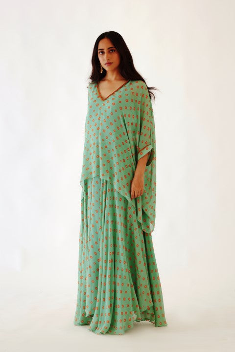 Jade Bandani Print Tunic Set