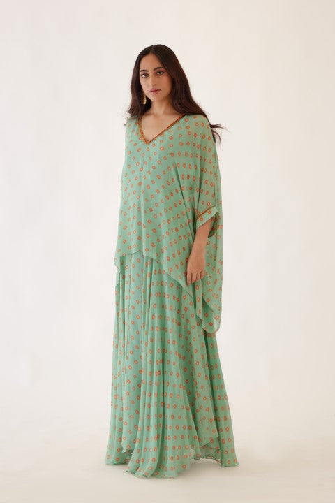 Jade Bandani Print Tunic Set
