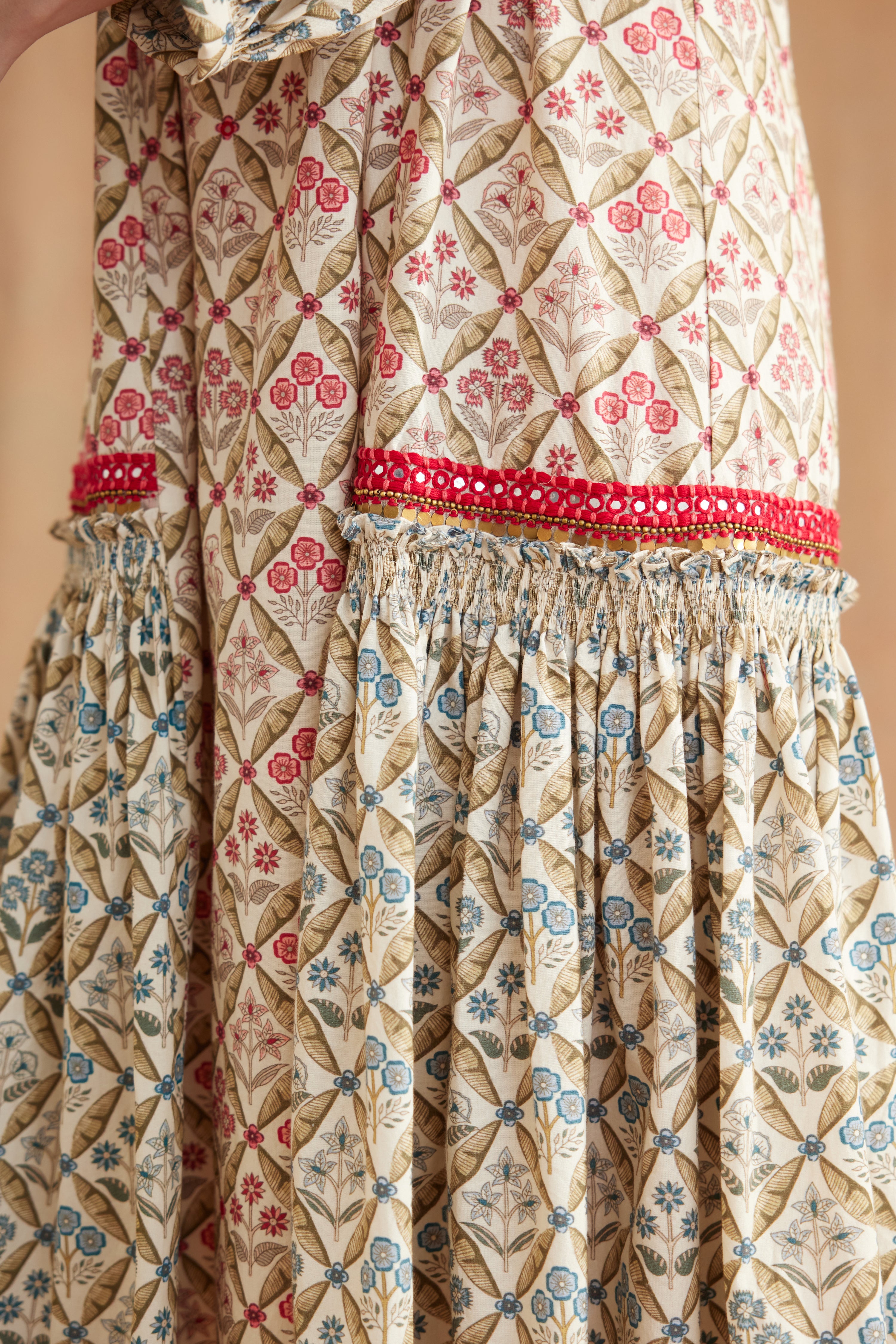 Bespoke mughal print co-ord sets