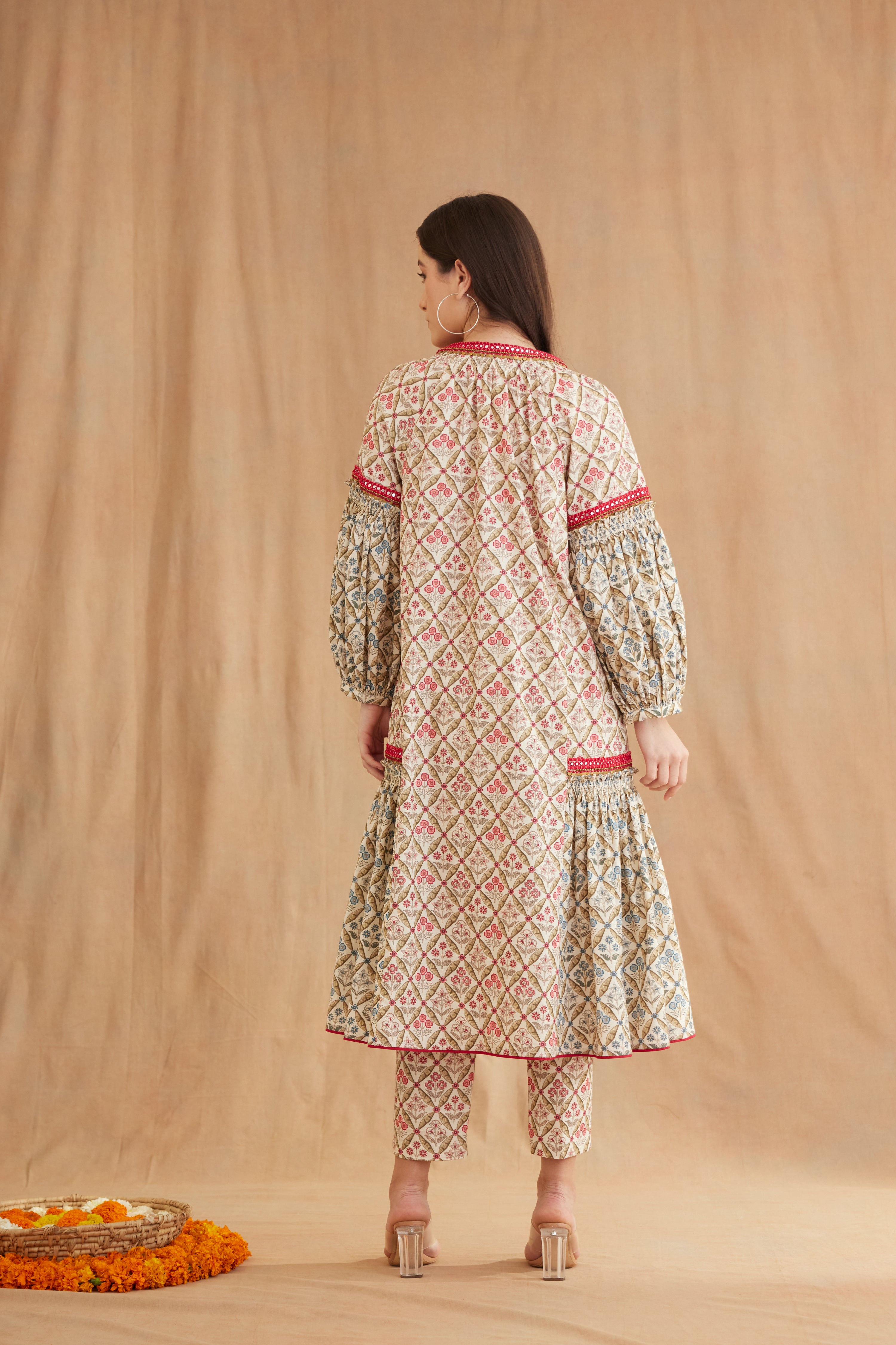 Bespoke mughal print co-ord sets