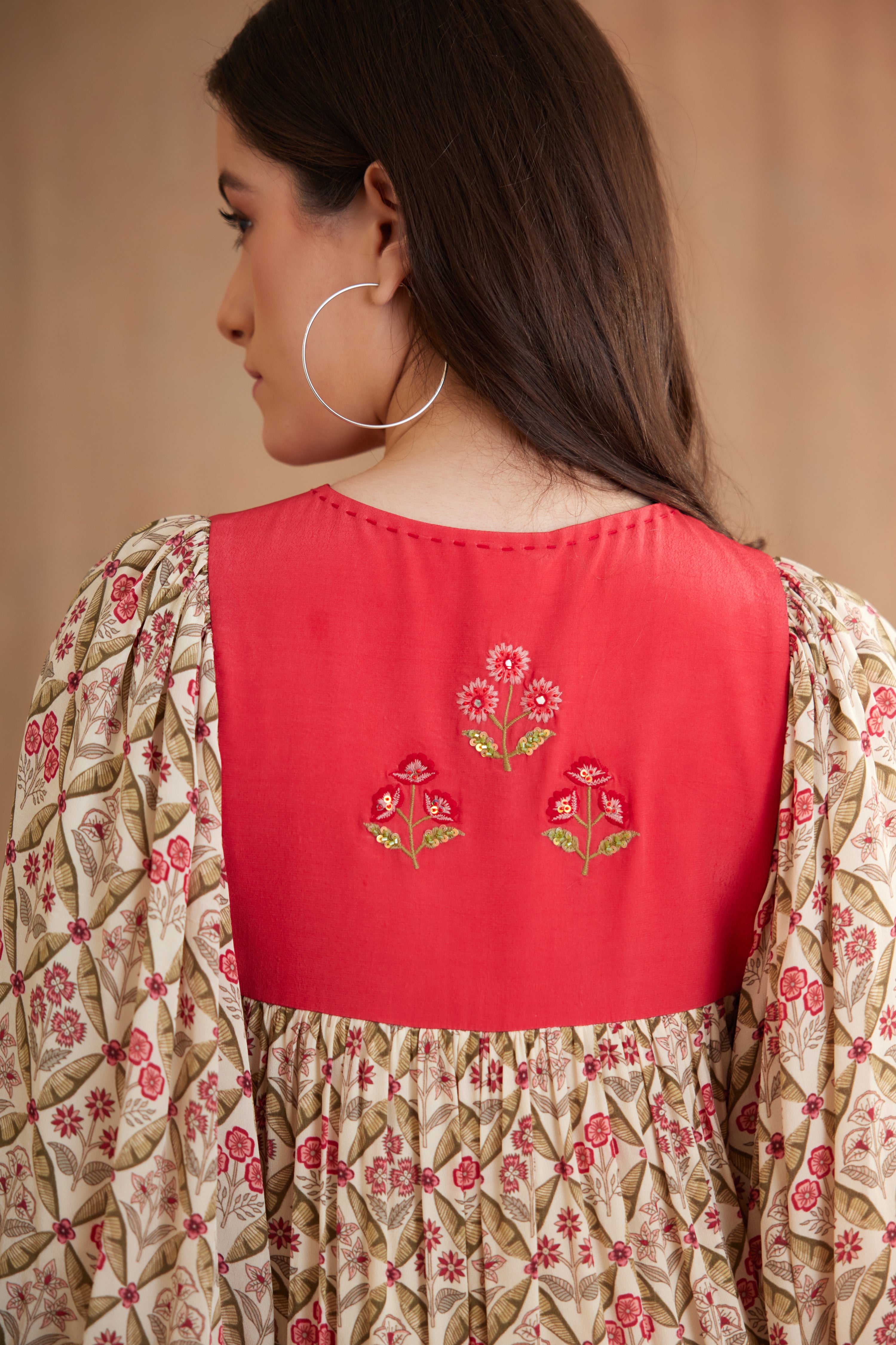 Bespoke hand embroidered co-ord sets