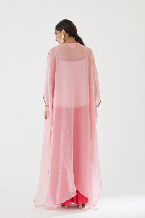 Rani Pink and Pink Sharara Set