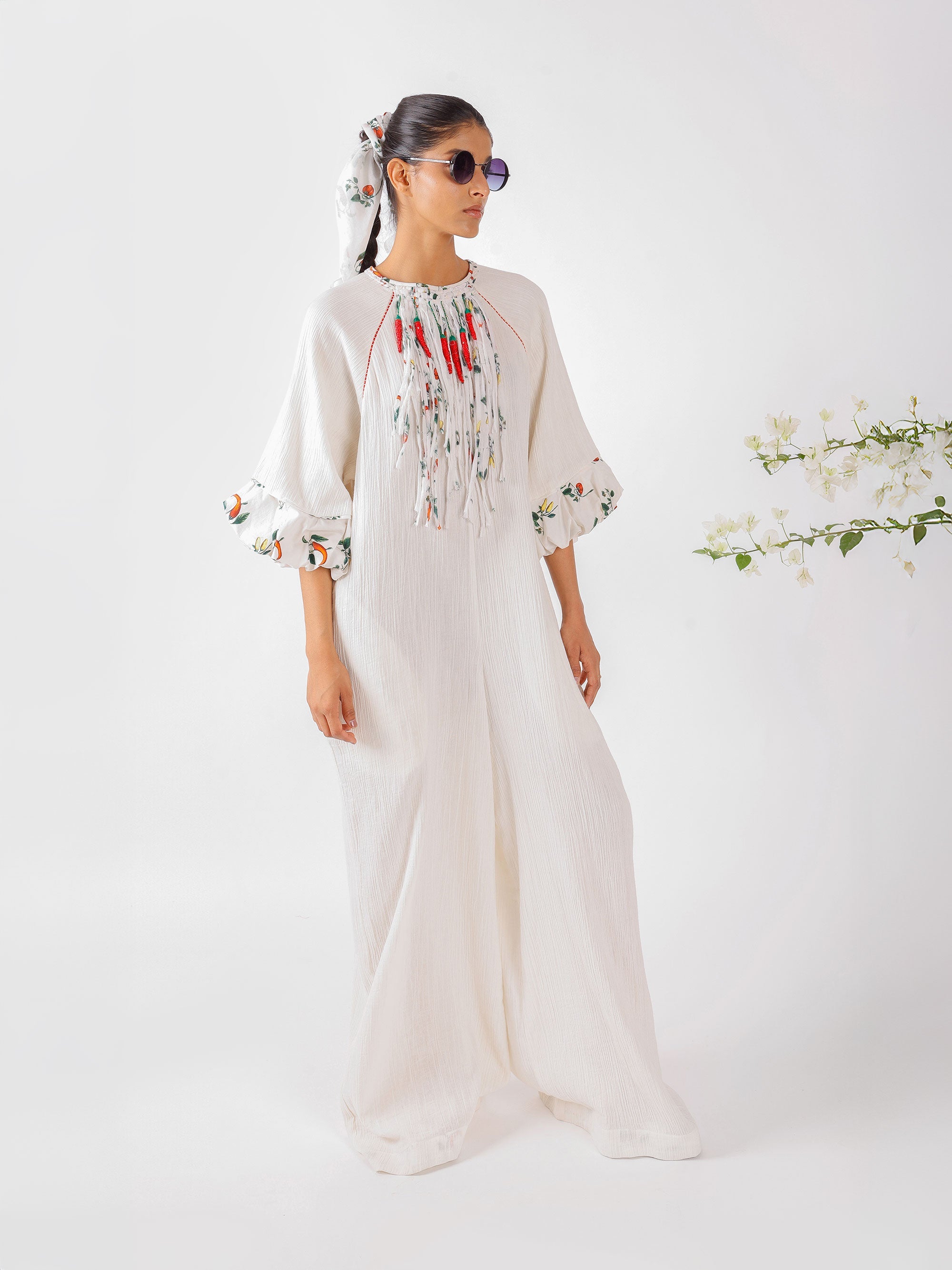 CHEESE CLOTH JUMPSUIT