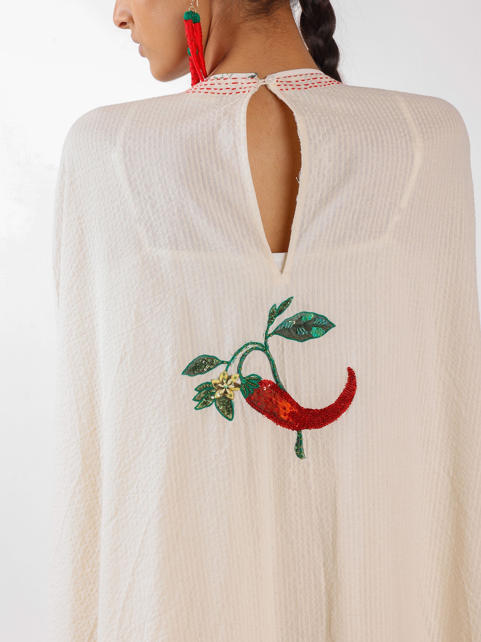 SEERSUCKER KAFTAN