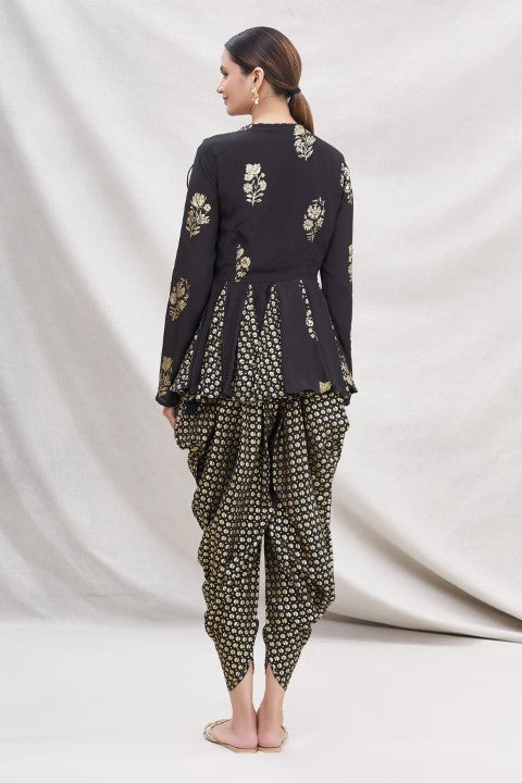 GODET CHOTU ANGRAKHA PAIRED WITH DHOTI