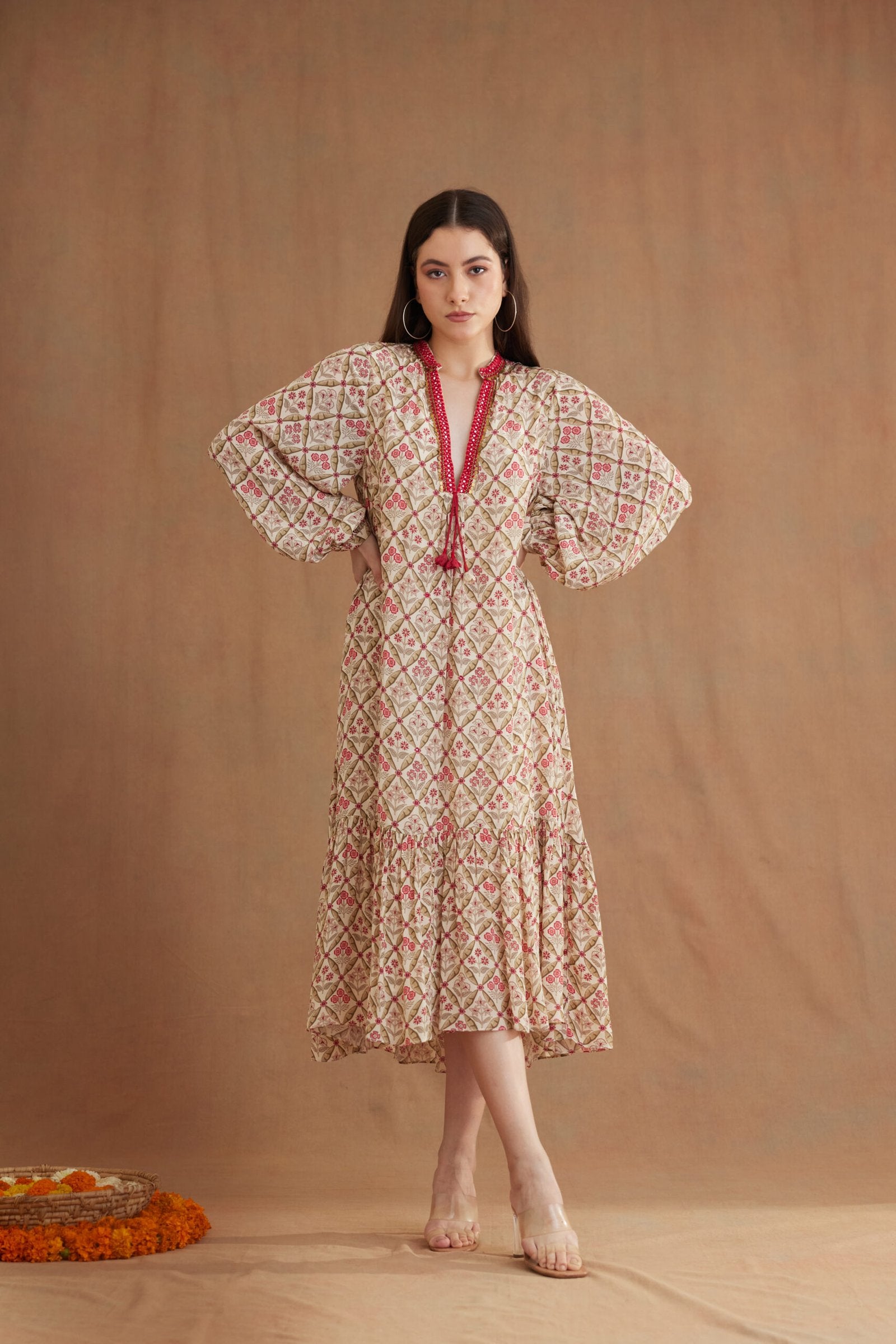 Bespoke Hand Embroidered Dress