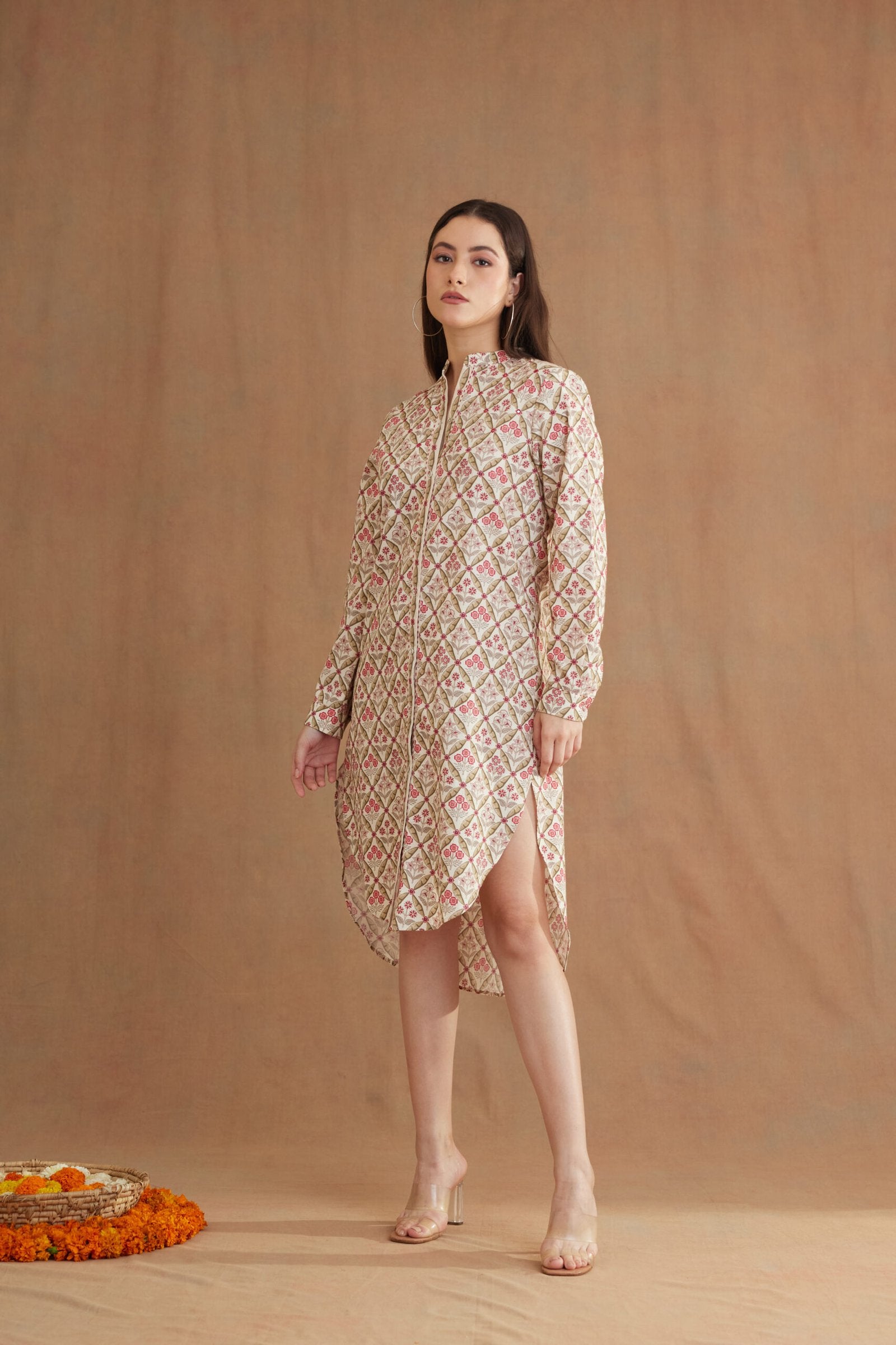 Bespoke Hi-low Shirt Dress