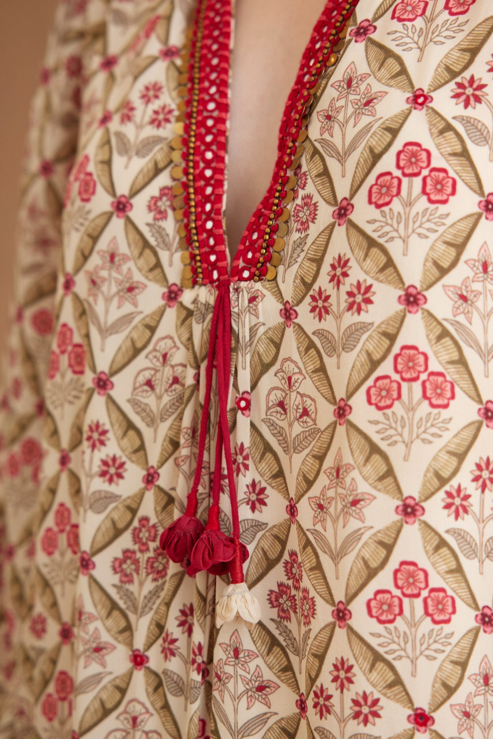 Bespoke Hand Embroidered Dress