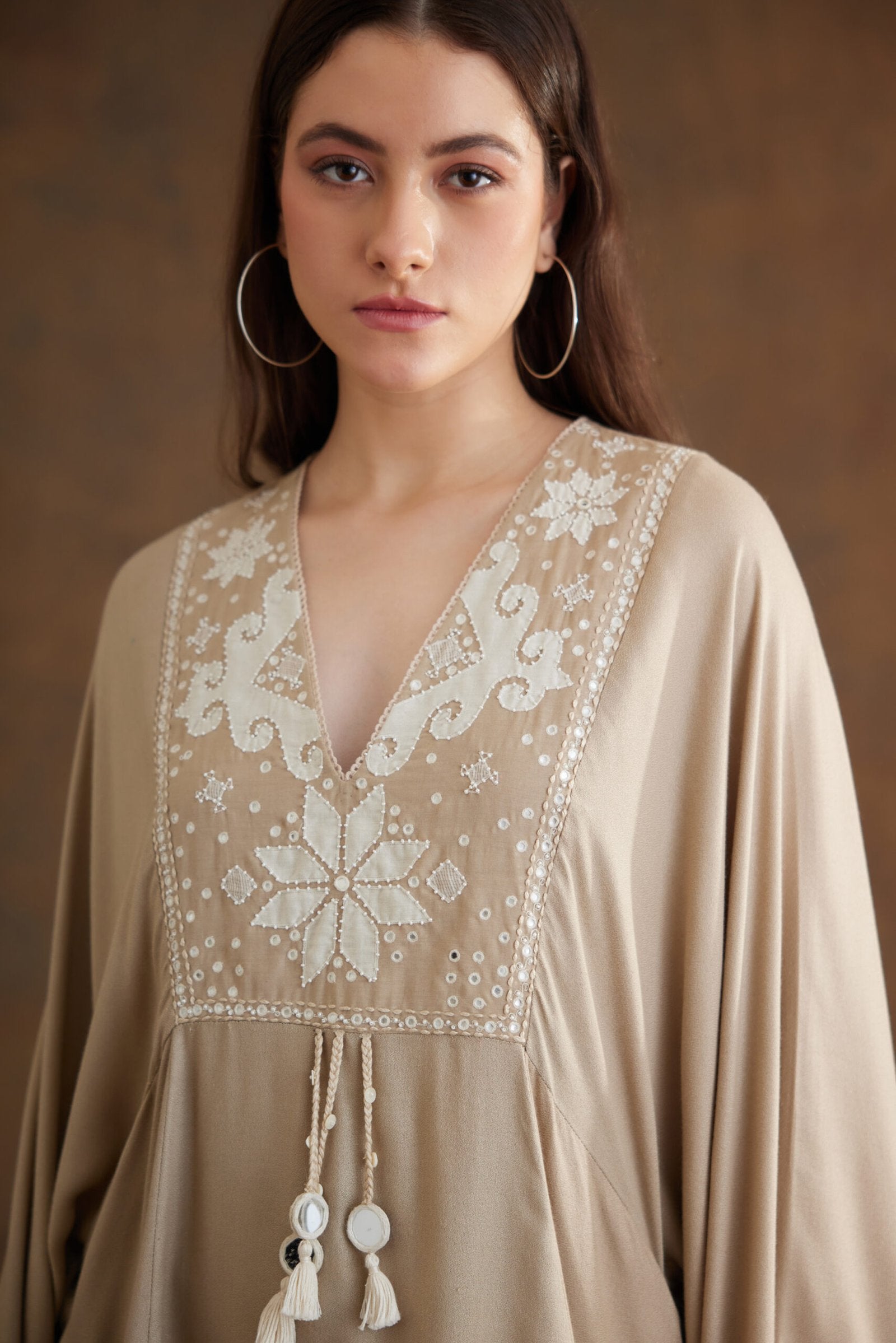 Fawn Kaftan Dress