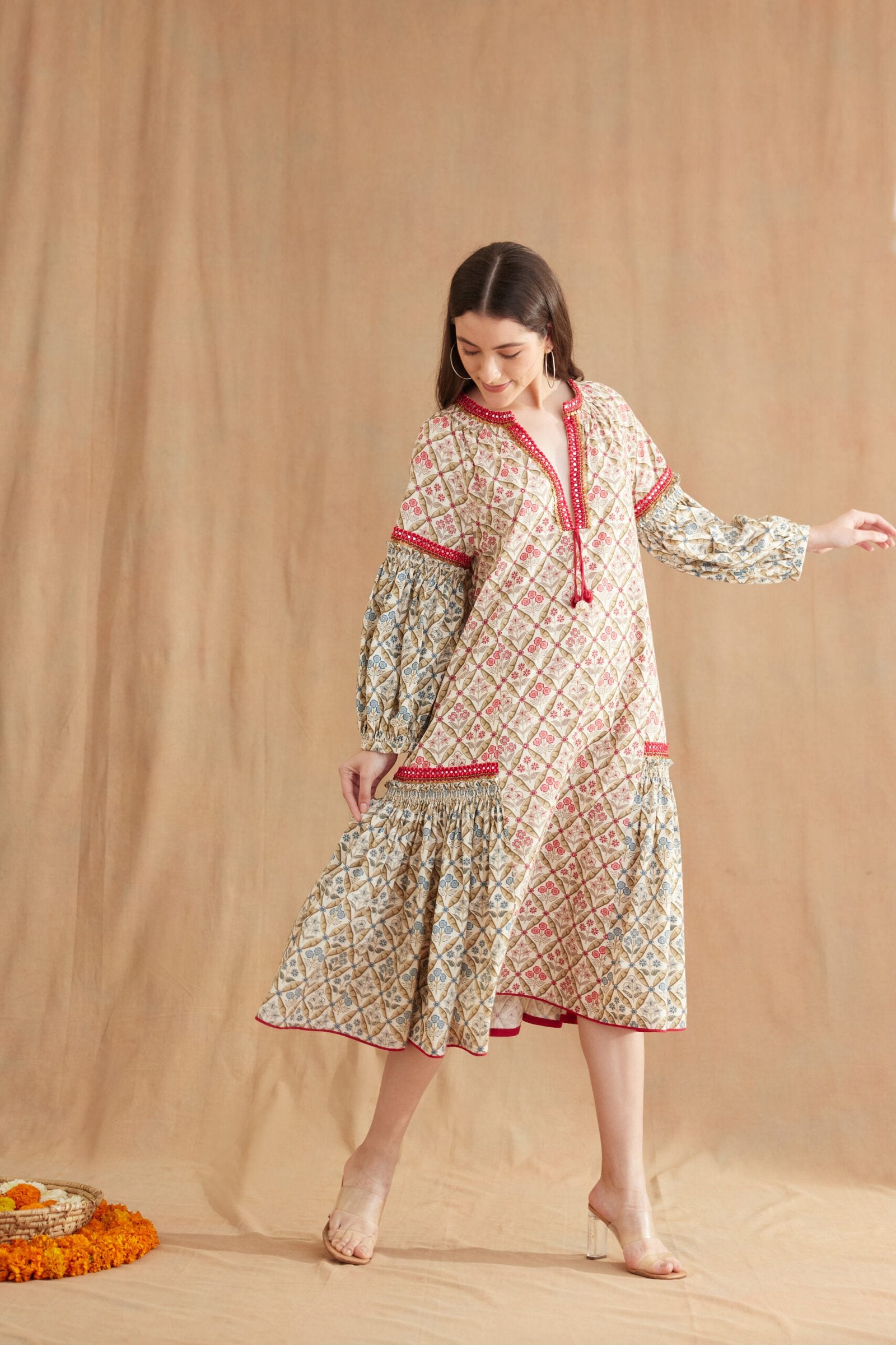 Bespoke Hand Embroidered Dress