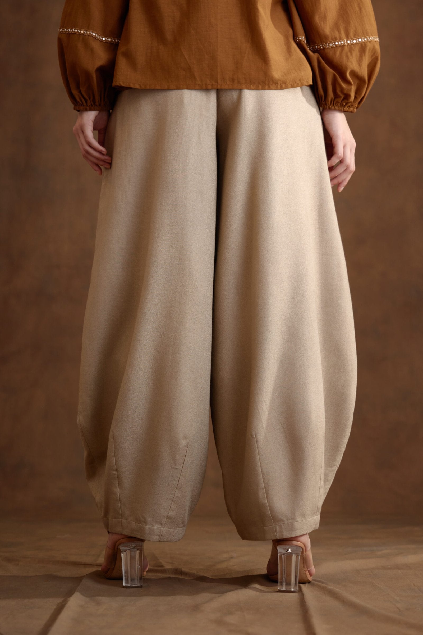 Fawn Baggy Pants