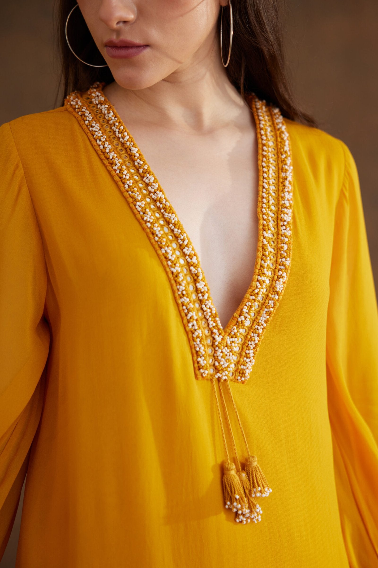 Ochre Maxi Dress