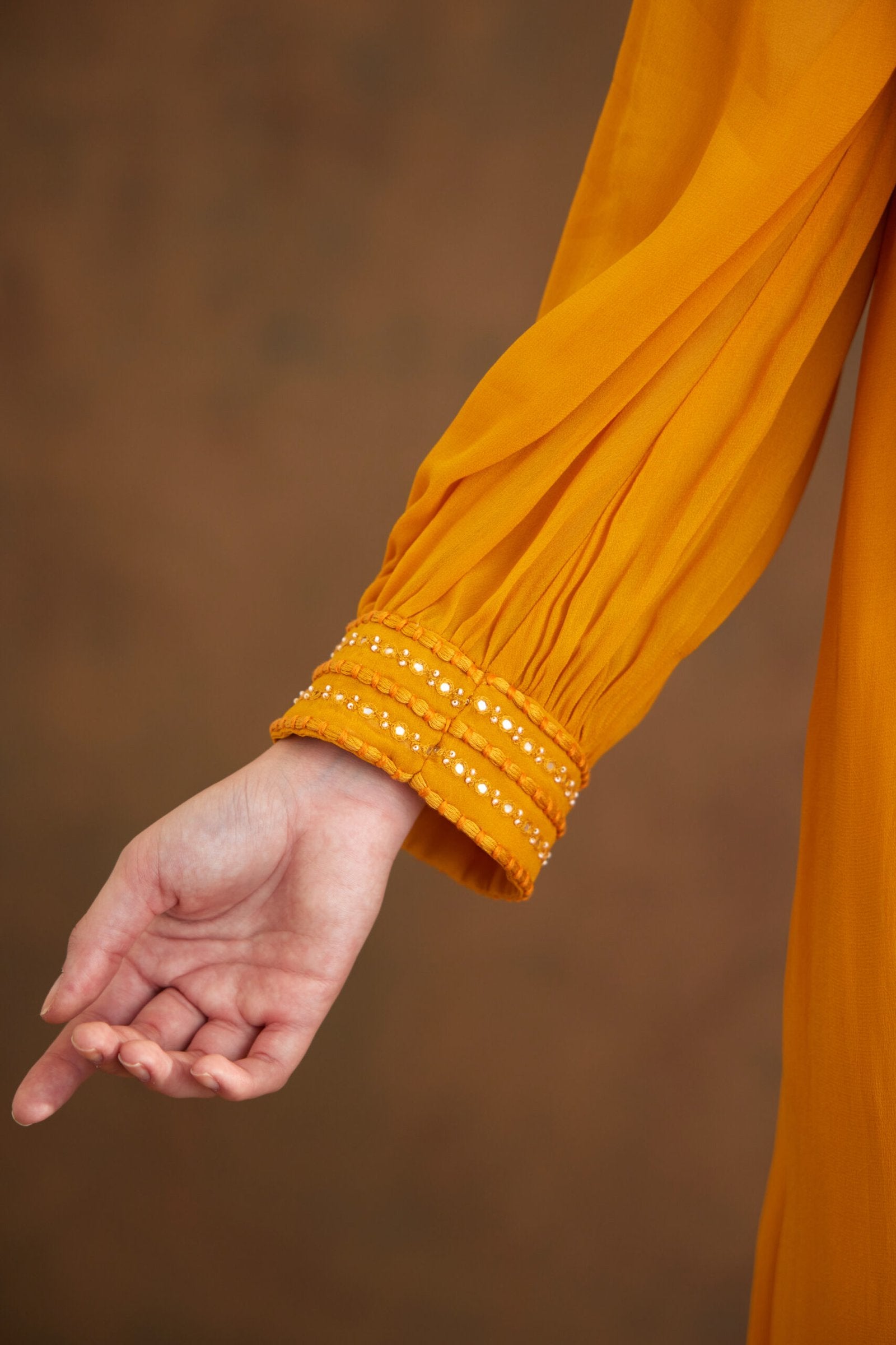 Ochre Maxi Dress