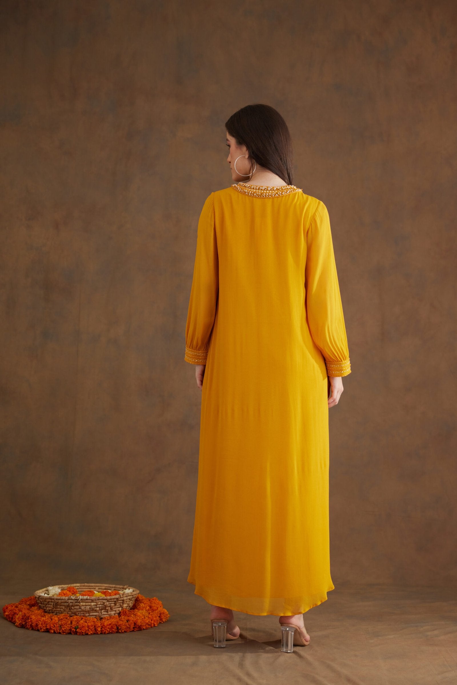 Ochre Maxi Dress