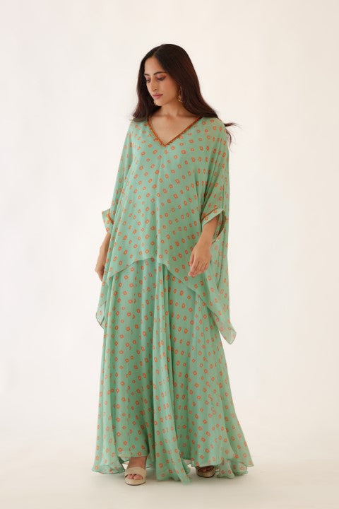 Jade Bandani Print Tunic Set