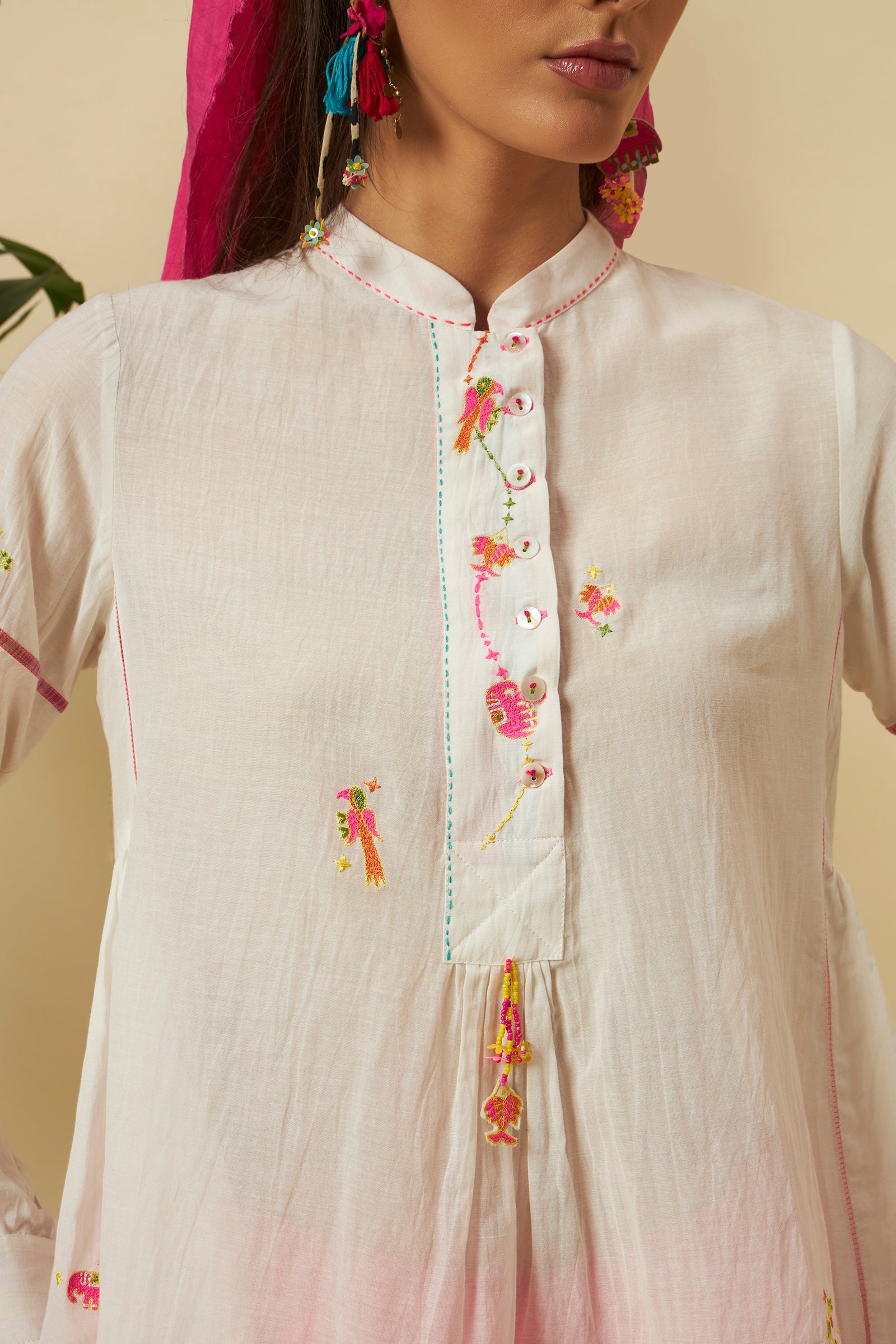 IVORY SHIRT TOP