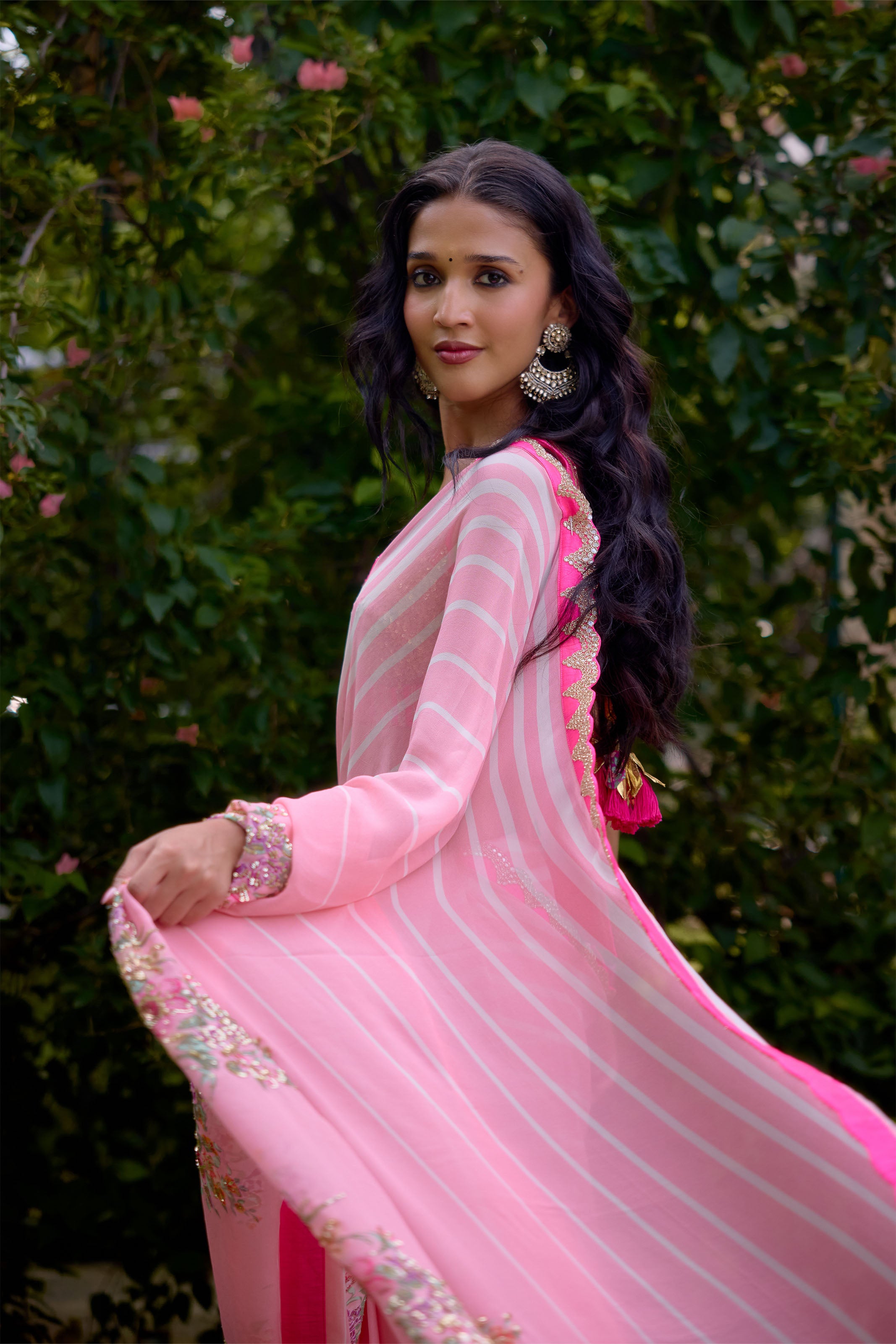 HASEENA PINK SAREE