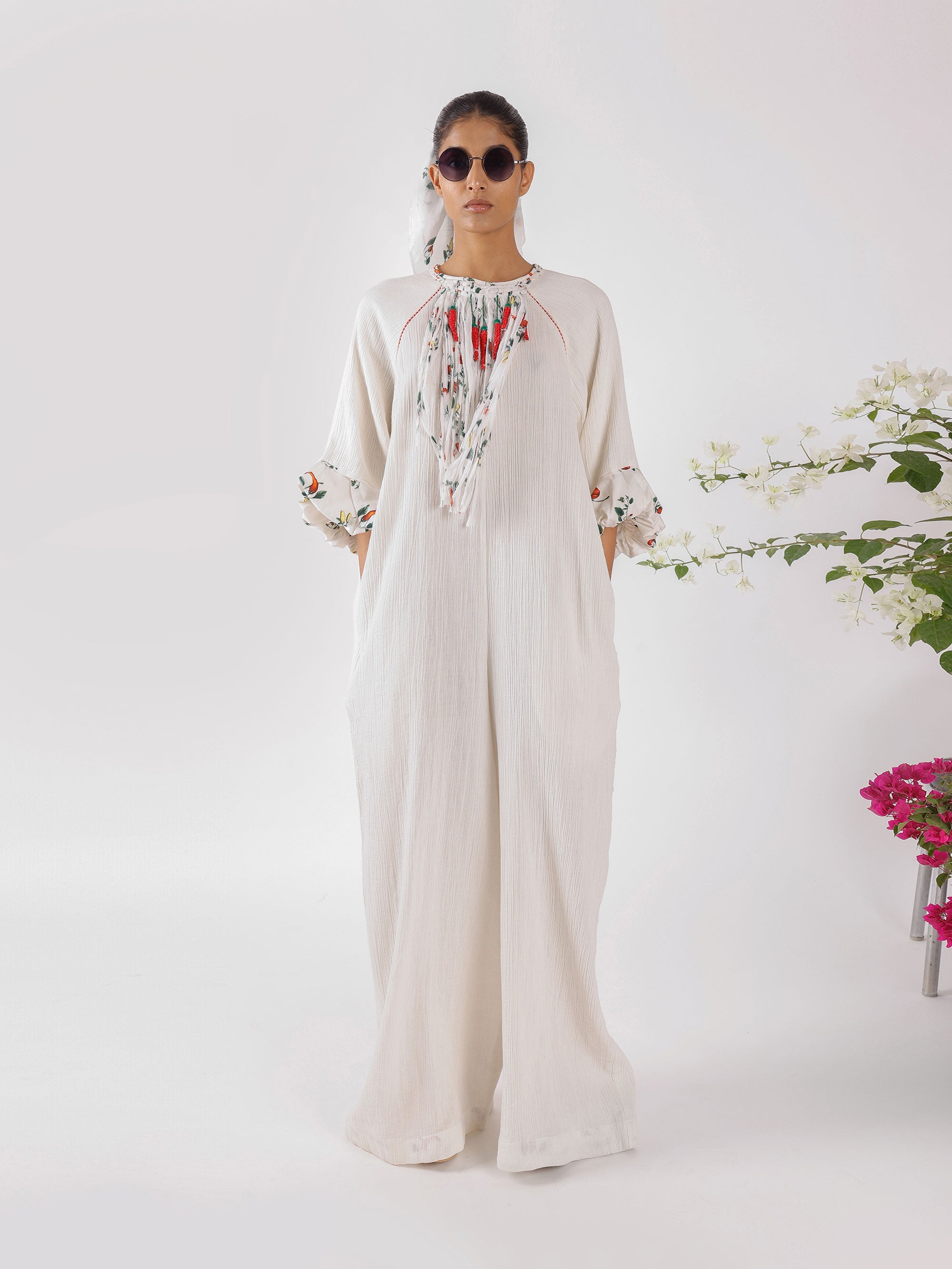 CHEESE CLOTH JUMPSUIT