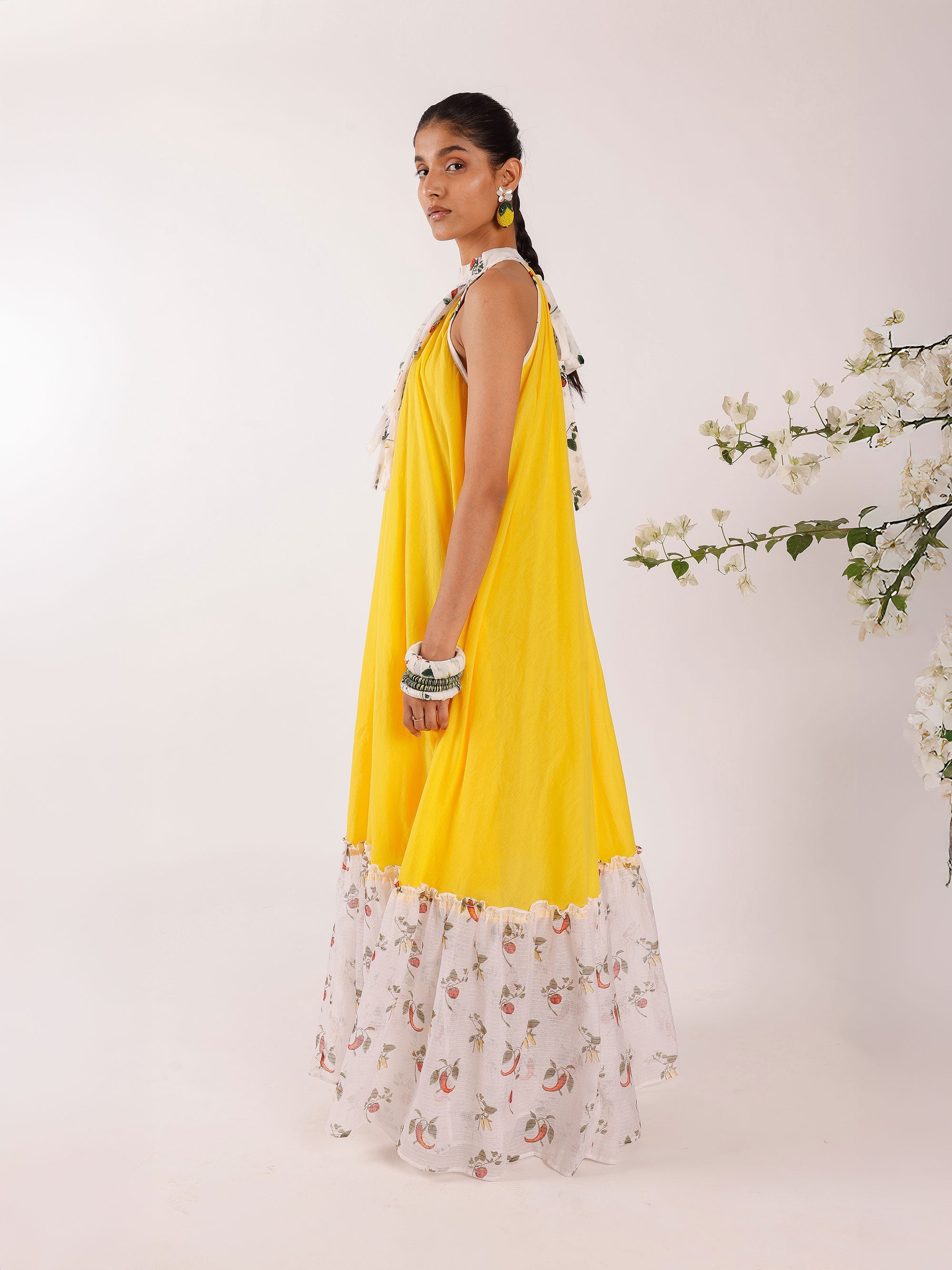 YELLOW MAXI DRESS