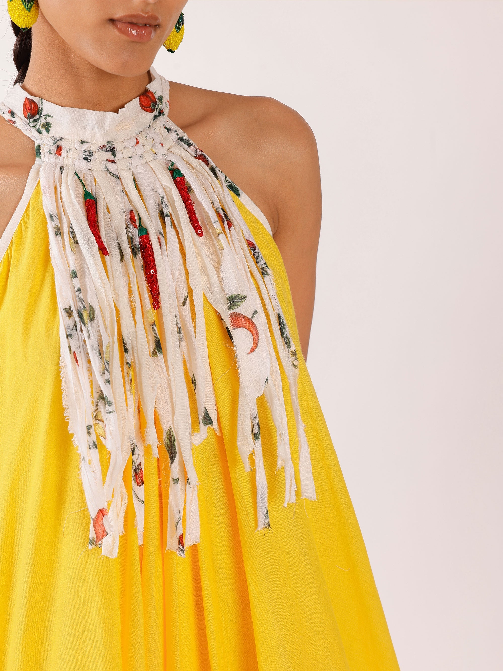 YELLOW MAXI DRESS