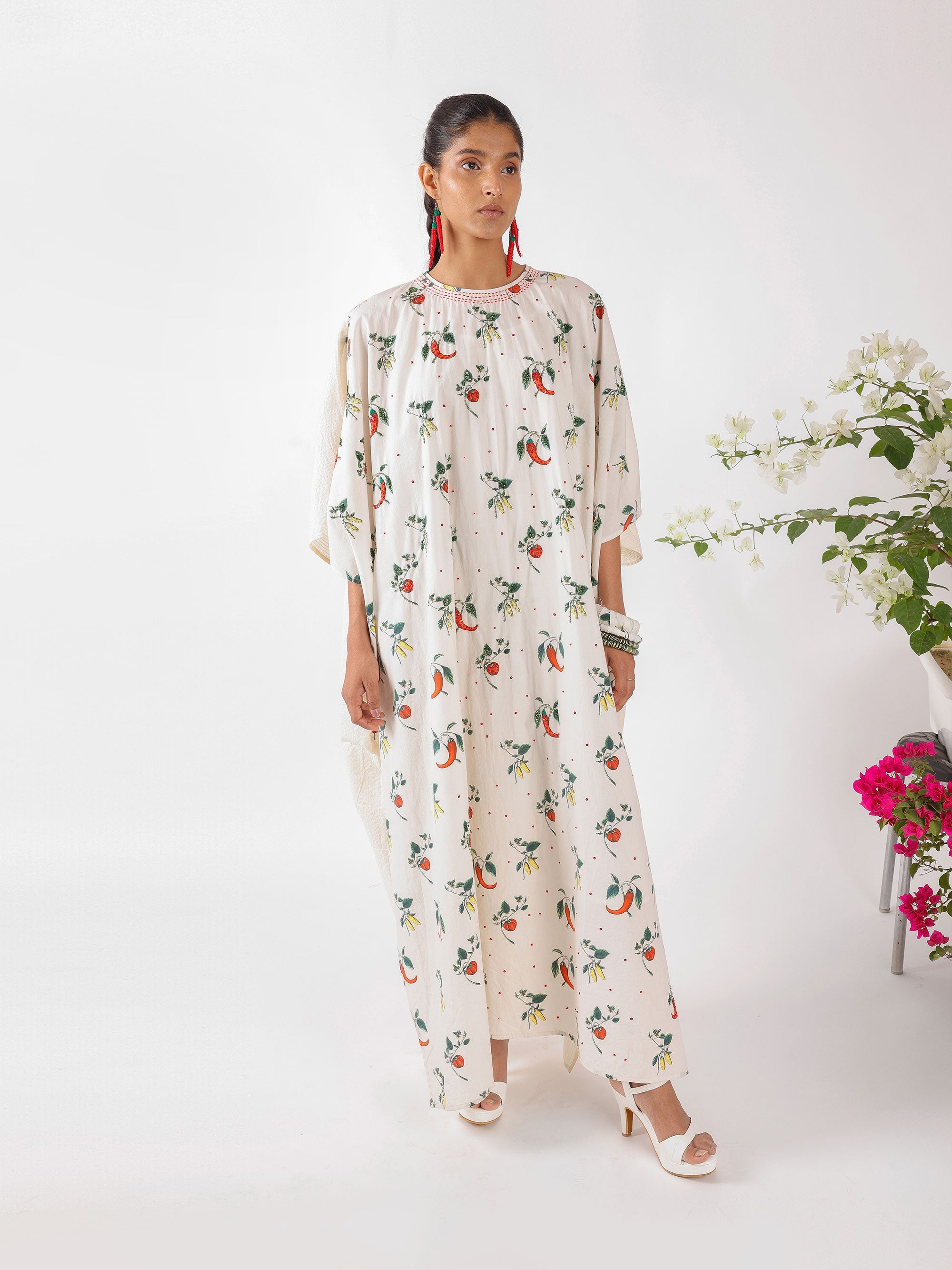 SEERSUCKER KAFTAN