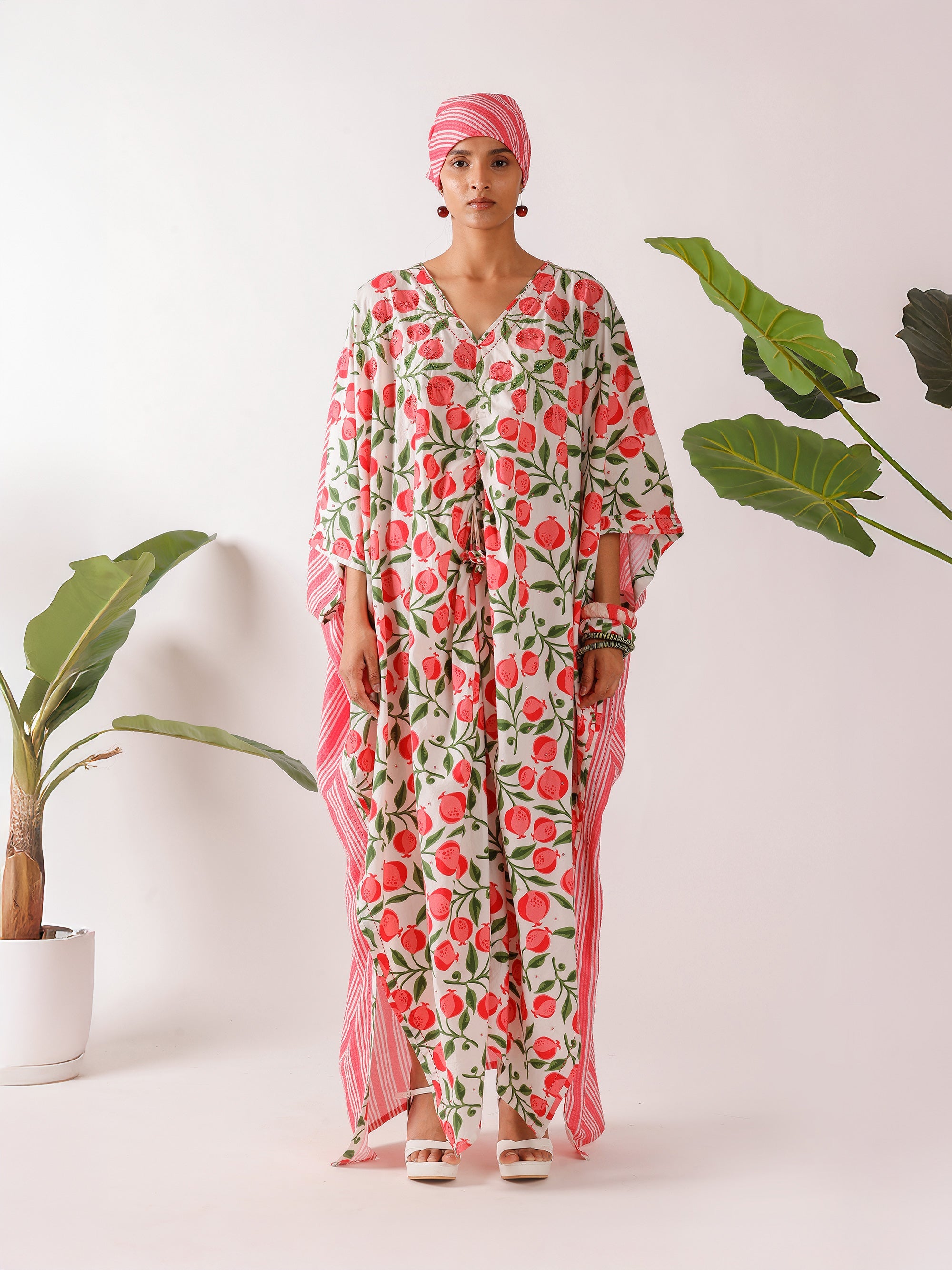 POMEGRANATE KAFTAN