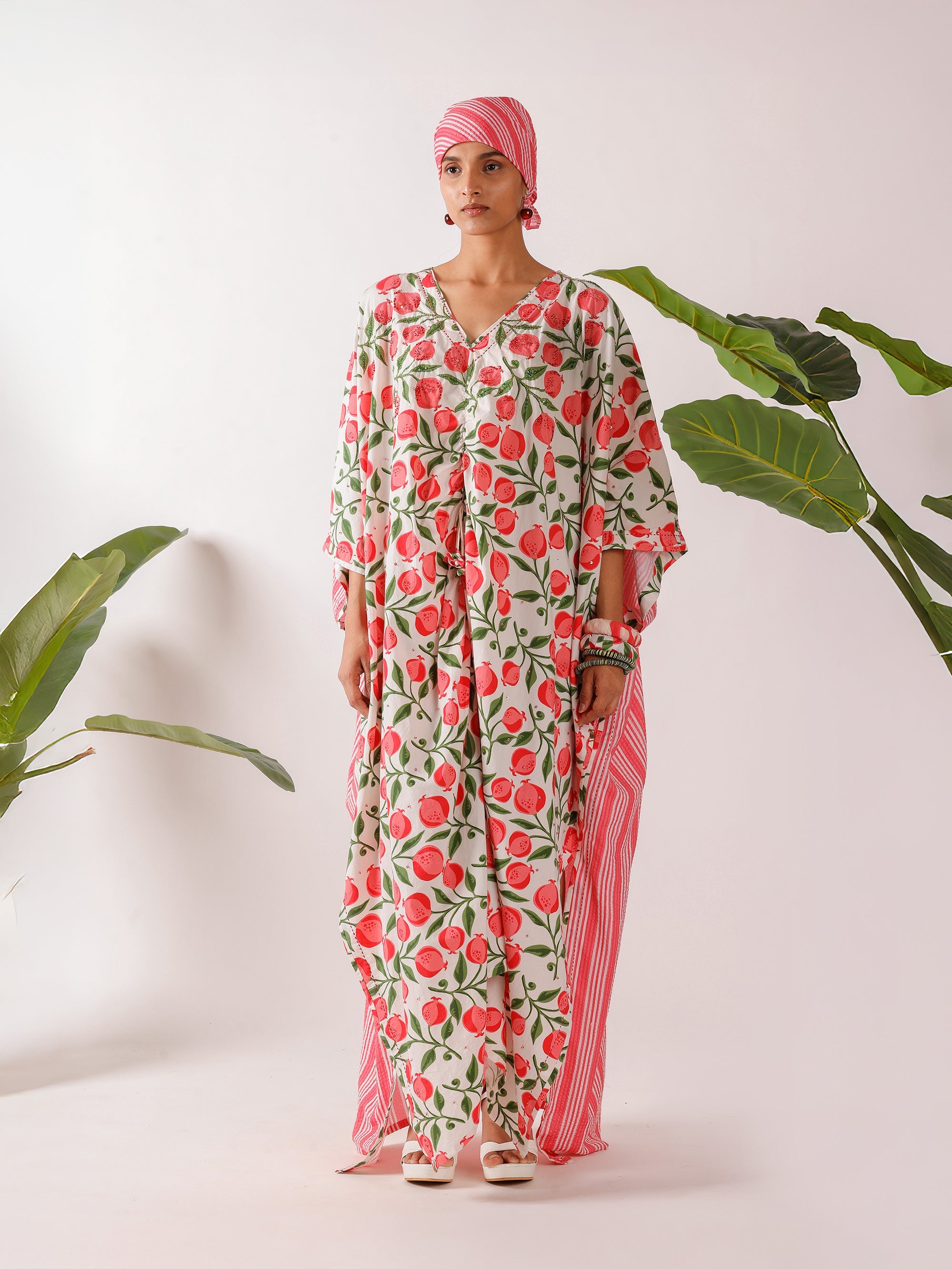 POMEGRANATE KAFTAN