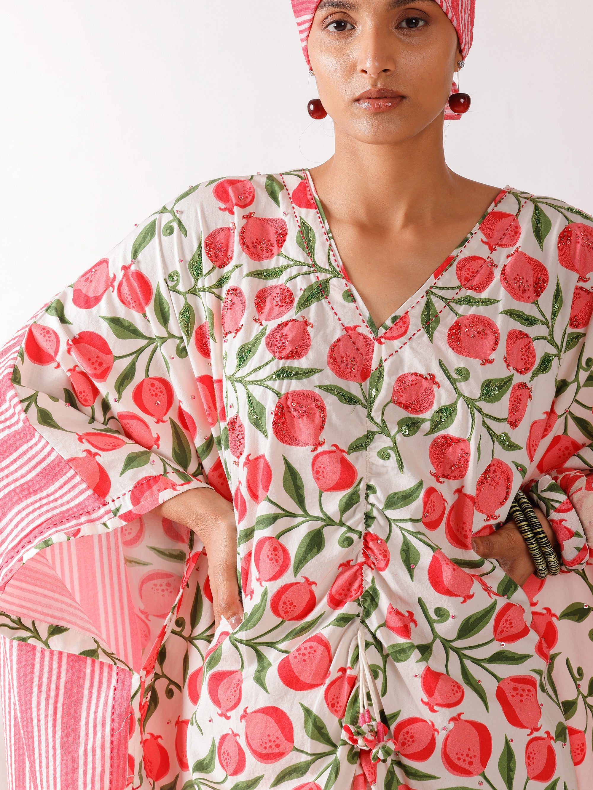 POMEGRANATE KAFTAN