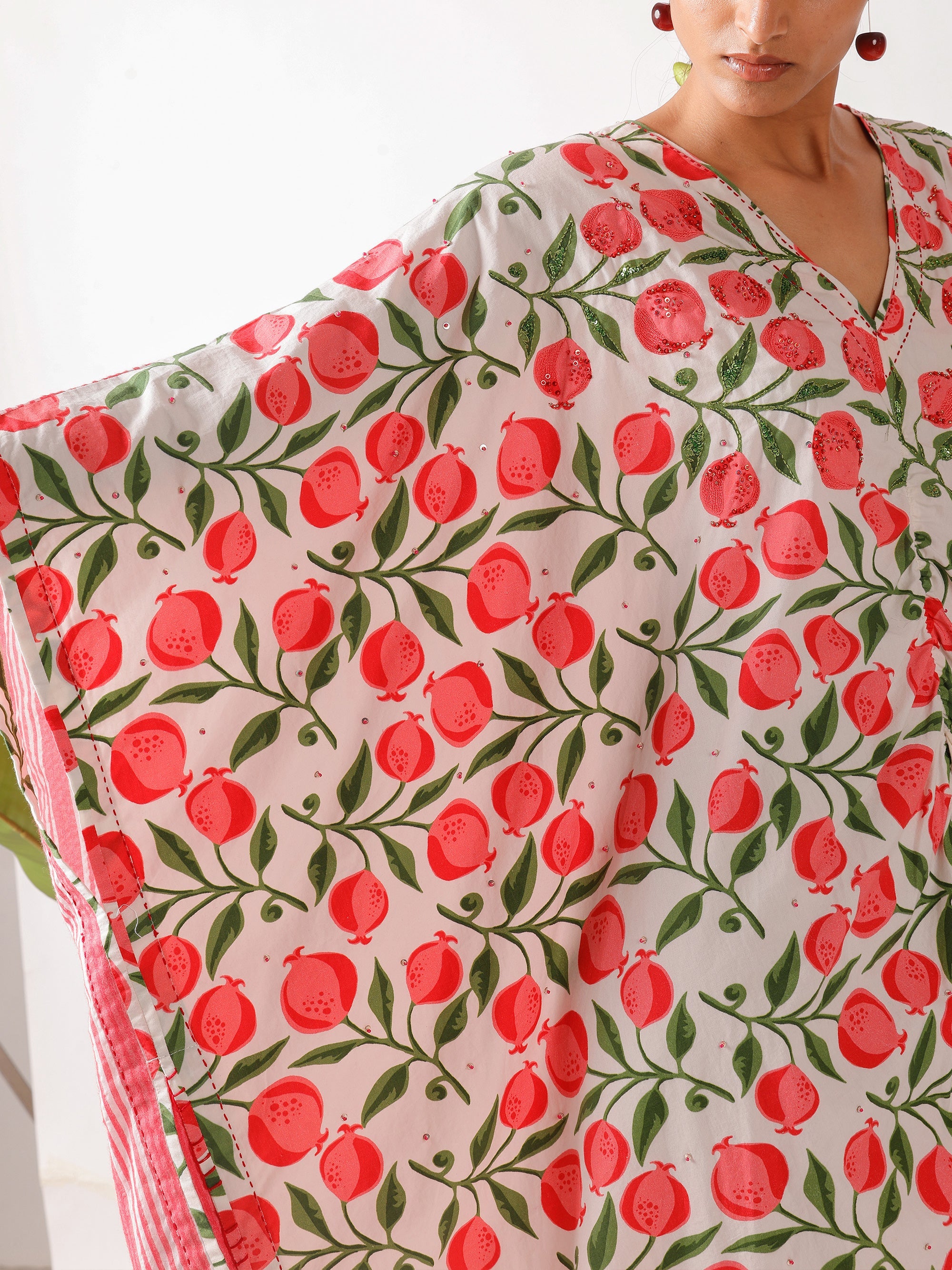 POMEGRANATE KAFTAN