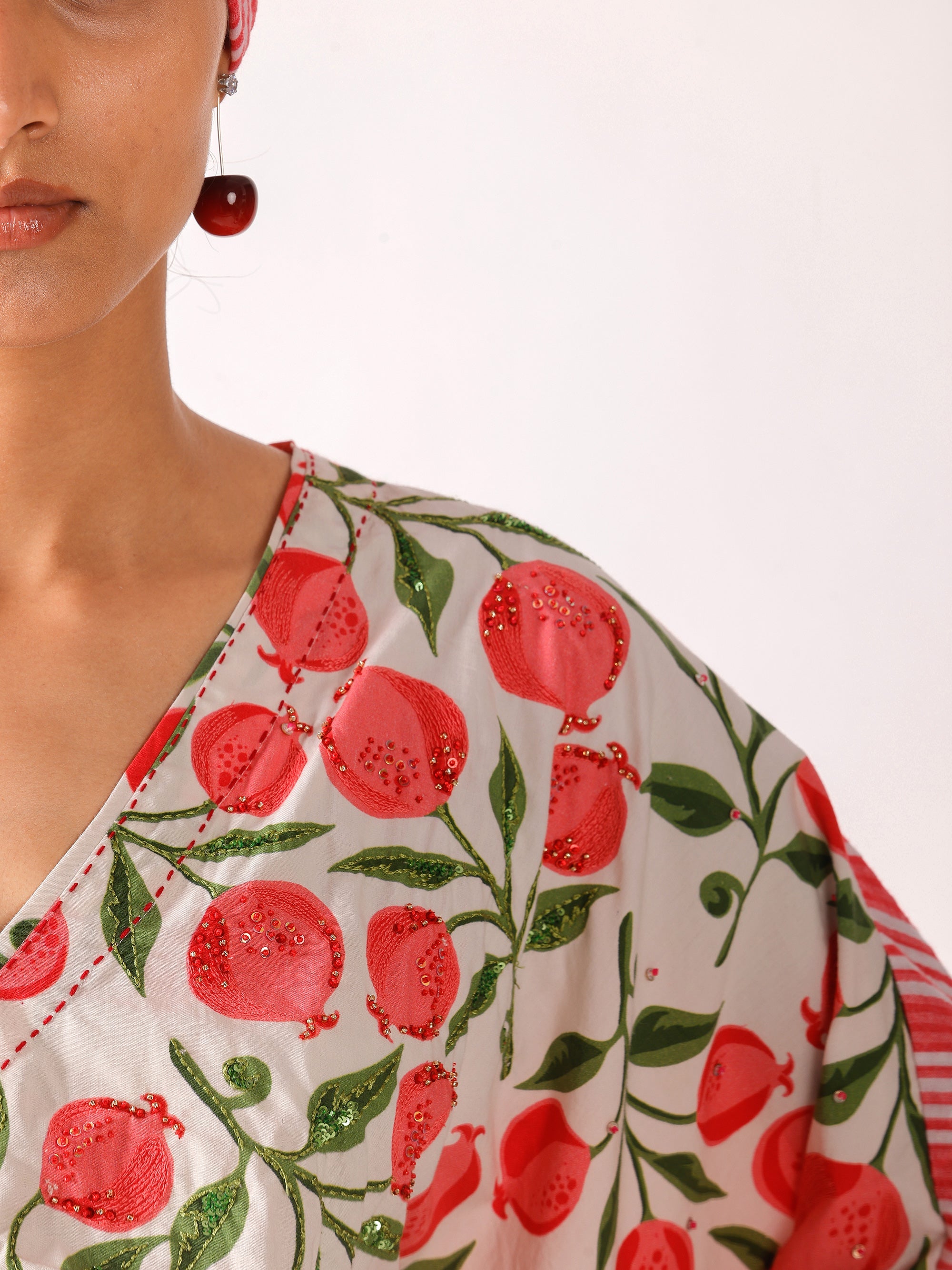 POMEGRANATE KAFTAN