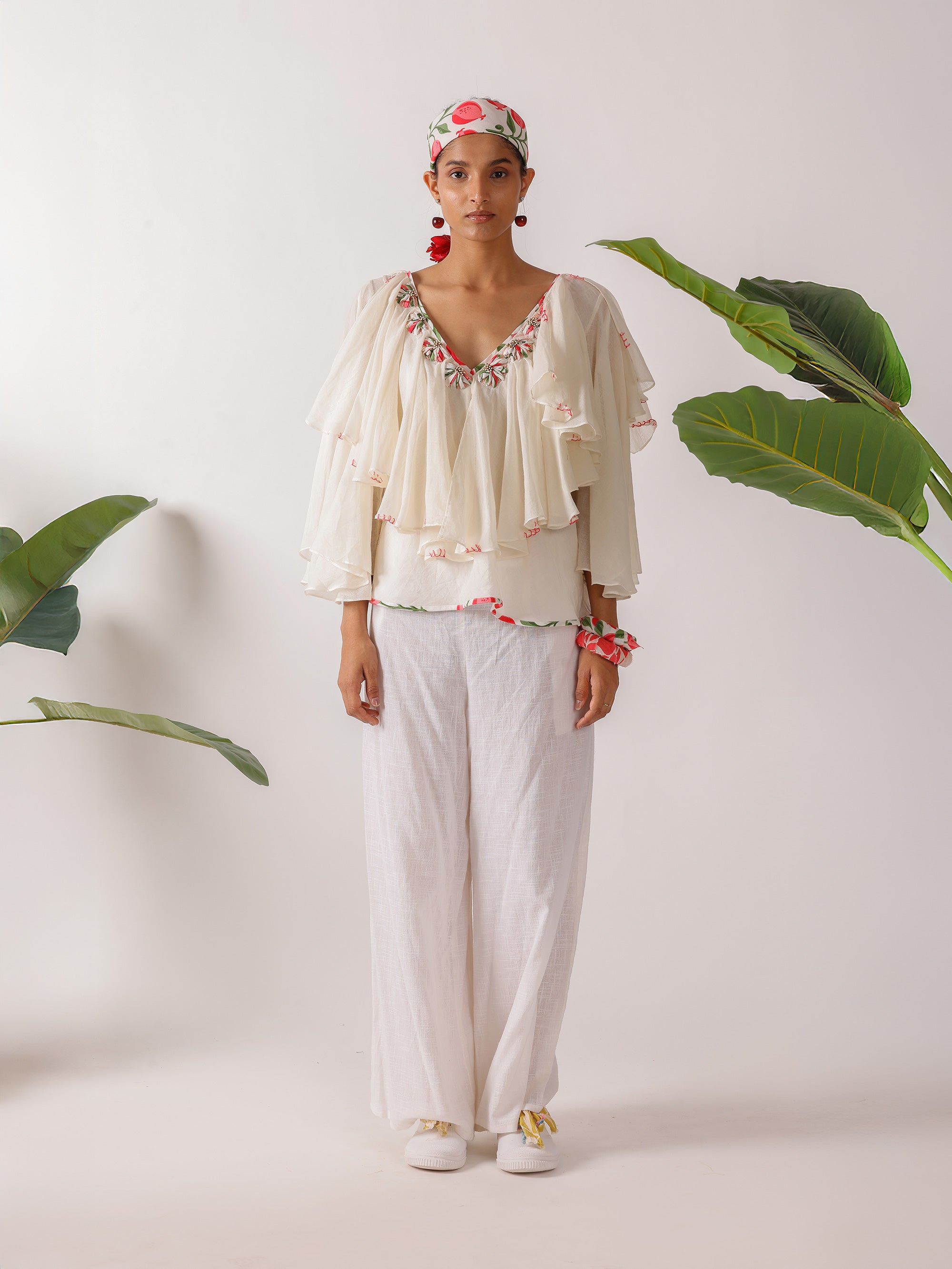 RUFFLE TOP